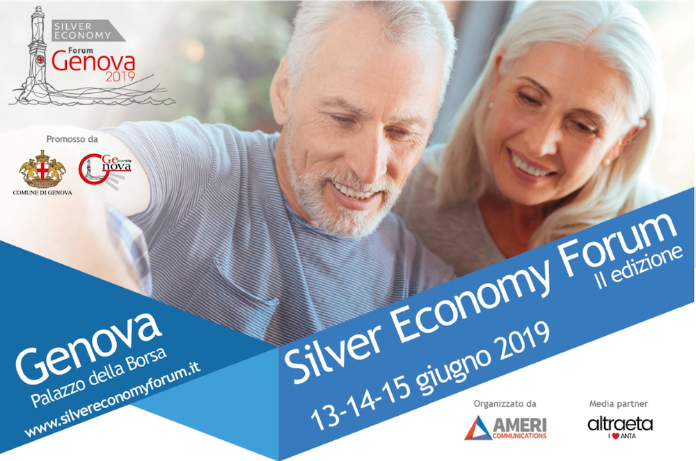 A Genova dal 13 al 15 giugno 2019 la seconda edizione del Silver Economy Forum