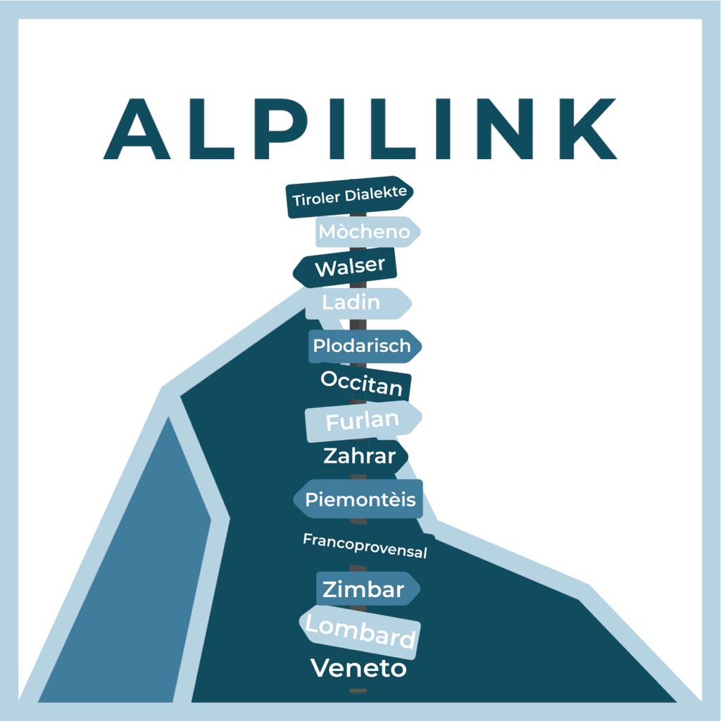 Alpilink, la mappa interattiva di piemontese, franco provenzale, occitano, walser
